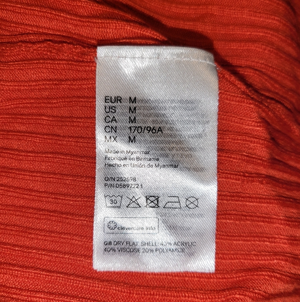 H&M Ribbed Crop Tops 3 Pcs - Picture 8 of 10